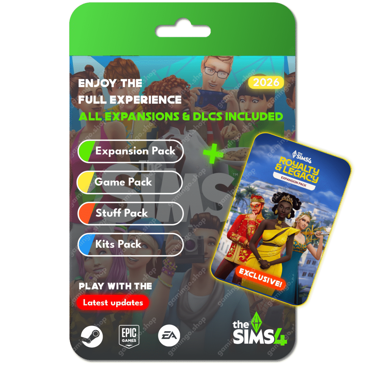 sims-4-all-dlcs The Sims 4 All DLCs Download